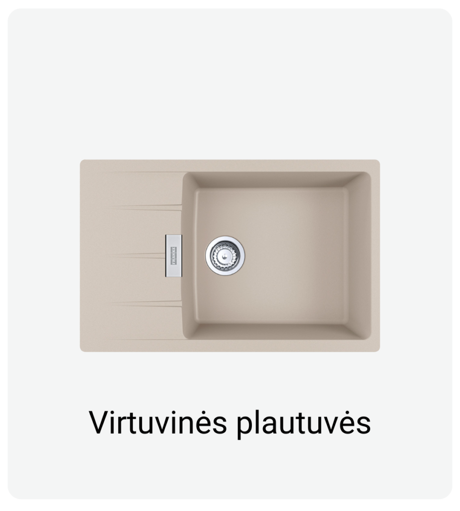 virtuvines plautuves